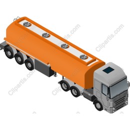 Fuel Tanker Truck