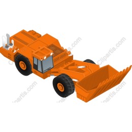 Vibrant Orange Construction Vehicle ???