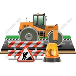 Construction Steamroller