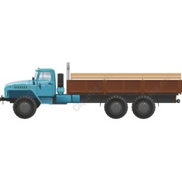 Classic Blue Truck