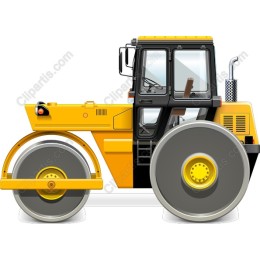 Yellow Road Roller