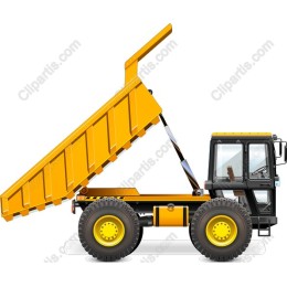 Yellow Dump Truck