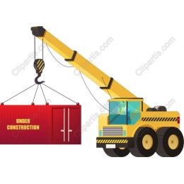 Under Construction Crane
