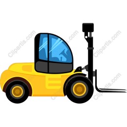 Yellow Forklift