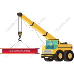 Under Construction Crane
