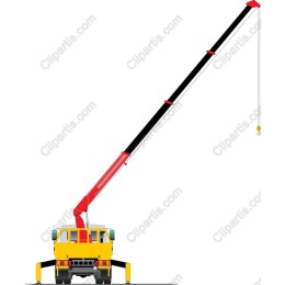 Vibrant Mobile Crane