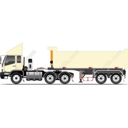Modern Dump Truck