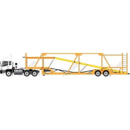 Industrial Truck with Container Trailer