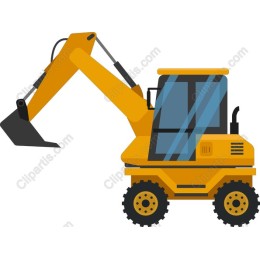 Yellow Excavator