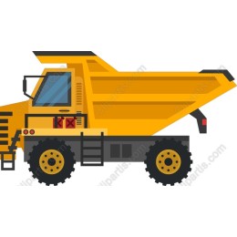 Vibrant Dump Truck