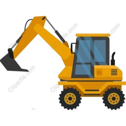 Yellow Excavator