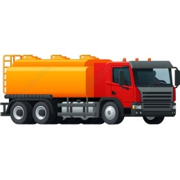 Vibrant Tank Truck