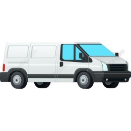 Stylish White Delivery Van