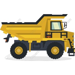 Yellow Dump Truck