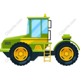 Vibrant Modern Tractor