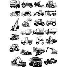 Construction Vehicle Bundle - Set