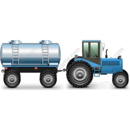 Tractor Towing Tanker