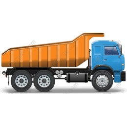 Vibrant Dump Truck