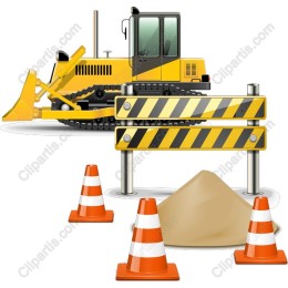 Heavy-Duty Bulldozer Construction
