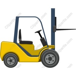 Yellow Forklift