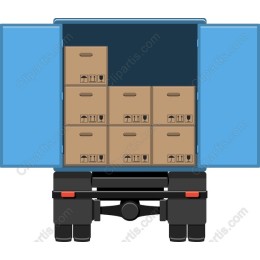 Transport Efficiency: of a Truck with Boxes