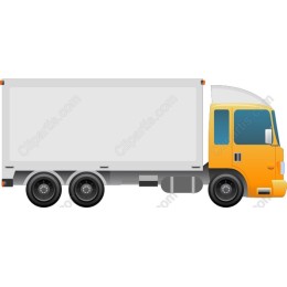 Modern Delivery Truck