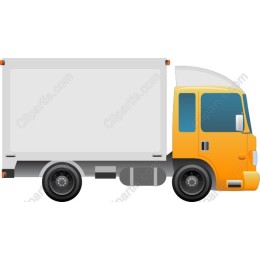 Vibrant Delivery Truck