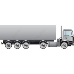 Modern Semi-Truck