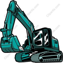 Teal Excavator