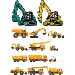 Construction Vehicle Bundle