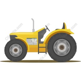 Classic Yellow Tractor