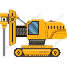 Vibrant Excavator