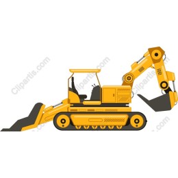 Yellow Excavator