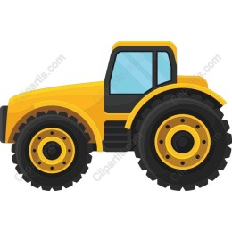 Yellow Tractor