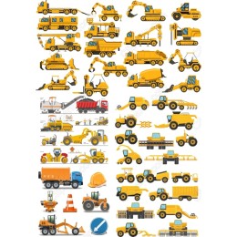Construction Vehicles Bundle: and Set