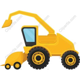 Yellow Construction Vehicle
