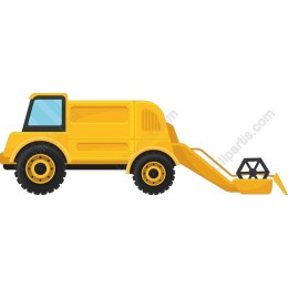 Yellow Digging Machine