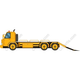 Yellow Tow Truck