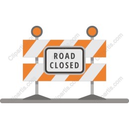 Road Closed Sign