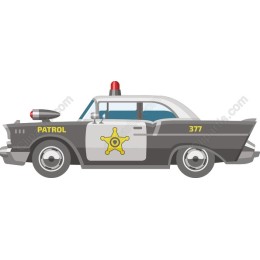 Vintage Police Car