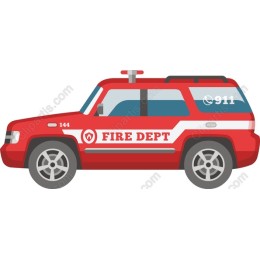 Fire Department SUV