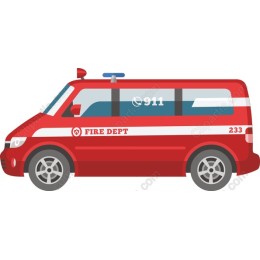 Fire Department Rescue Vehicle