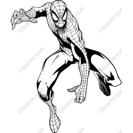 Dynamic Superhero - Spiderman Action Pose
