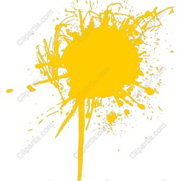Yellow Paint Splash