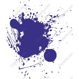Vibrant Purple Splash