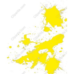 Yellow Paint Splash