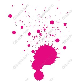 Pink Paint Splash