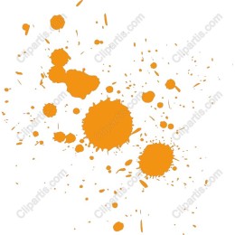 Vibrant Orange Splash