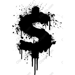 Graffiti Dollar Sign