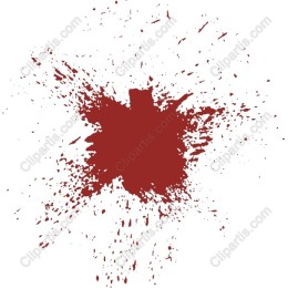 Vibrant Red Paint Splash